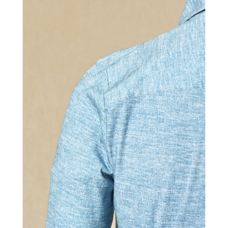 Chemise bleu chiné Blue Industry