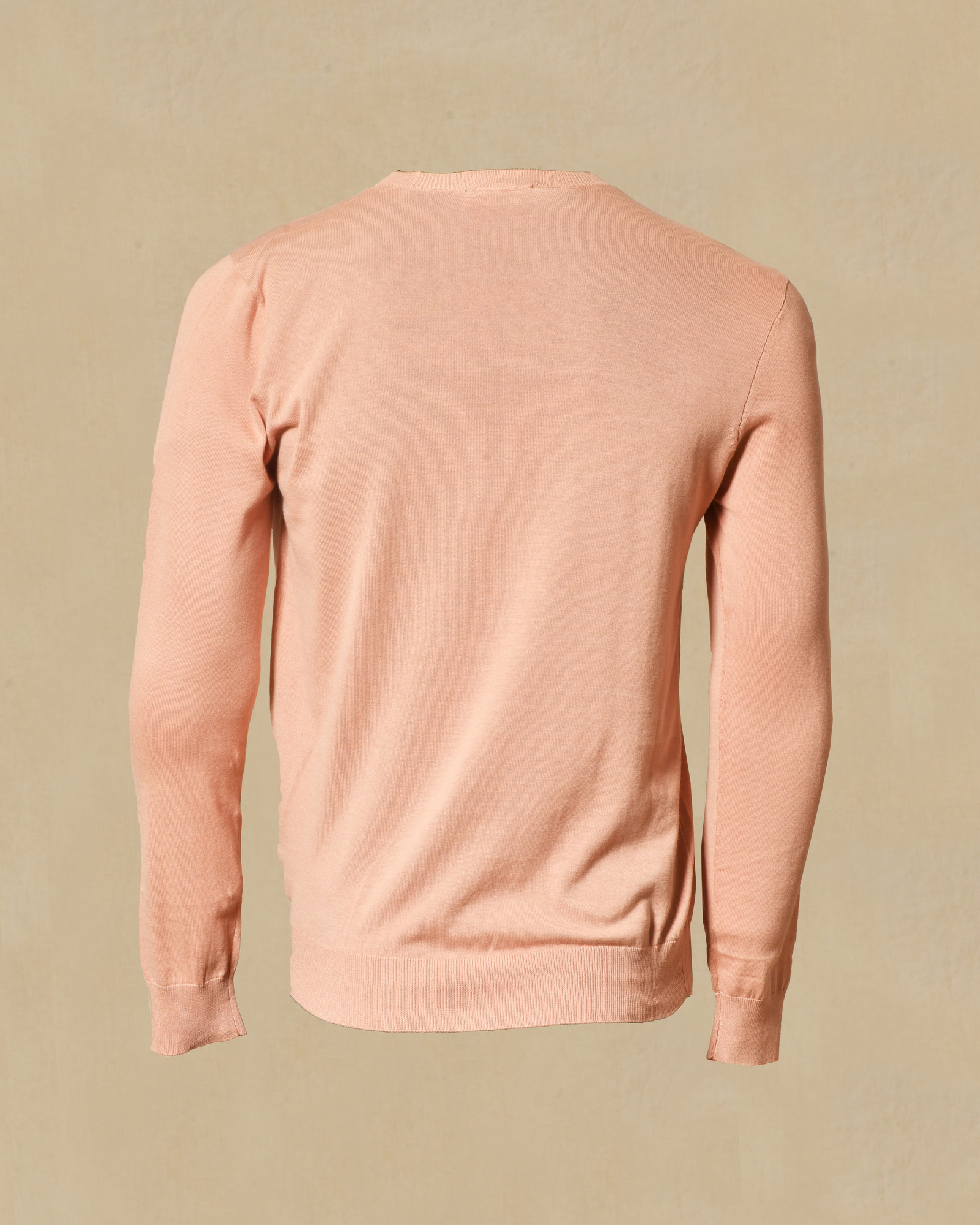 Pull fin en maille saumon Outfit