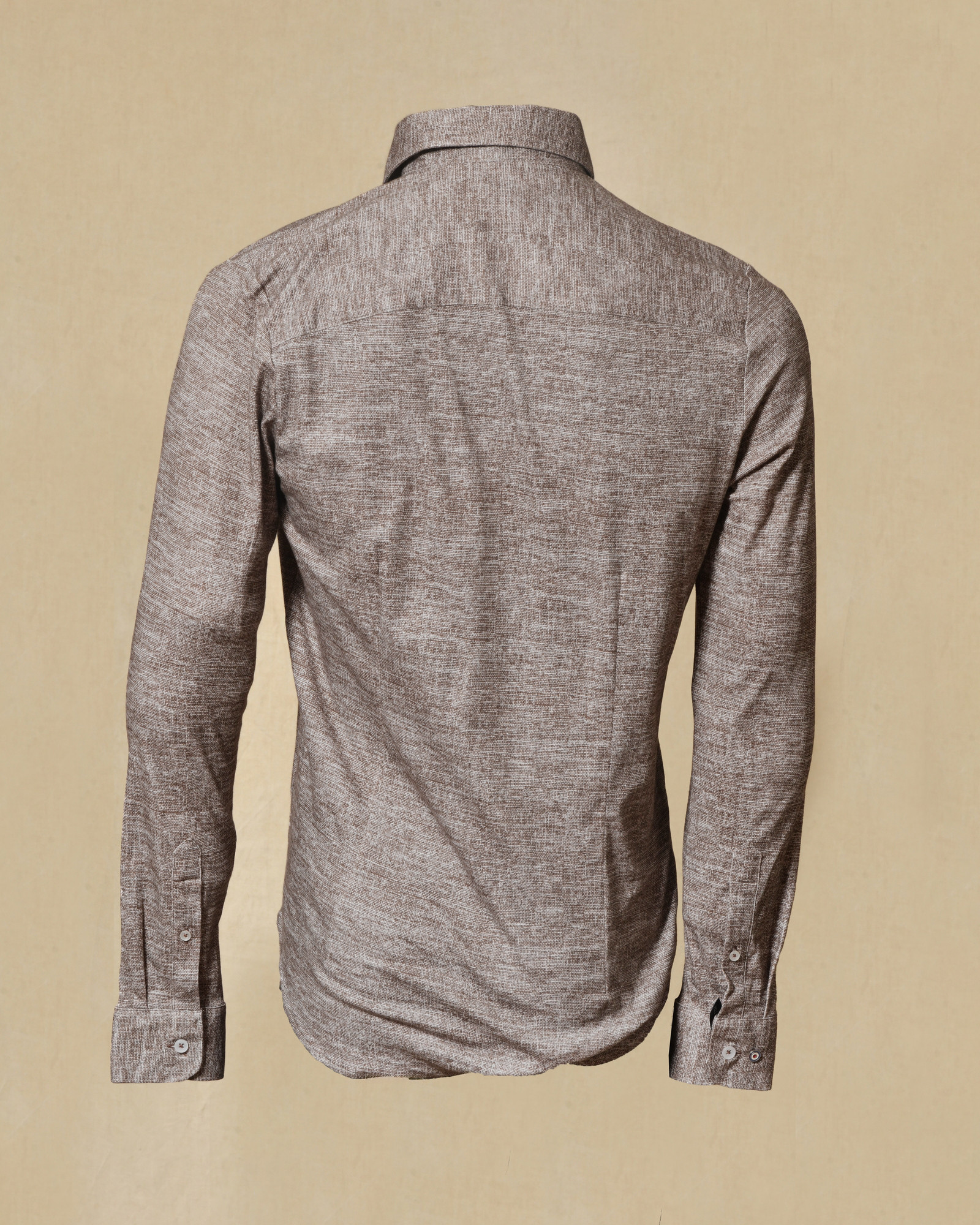Chemise marron chiné Blue Industry