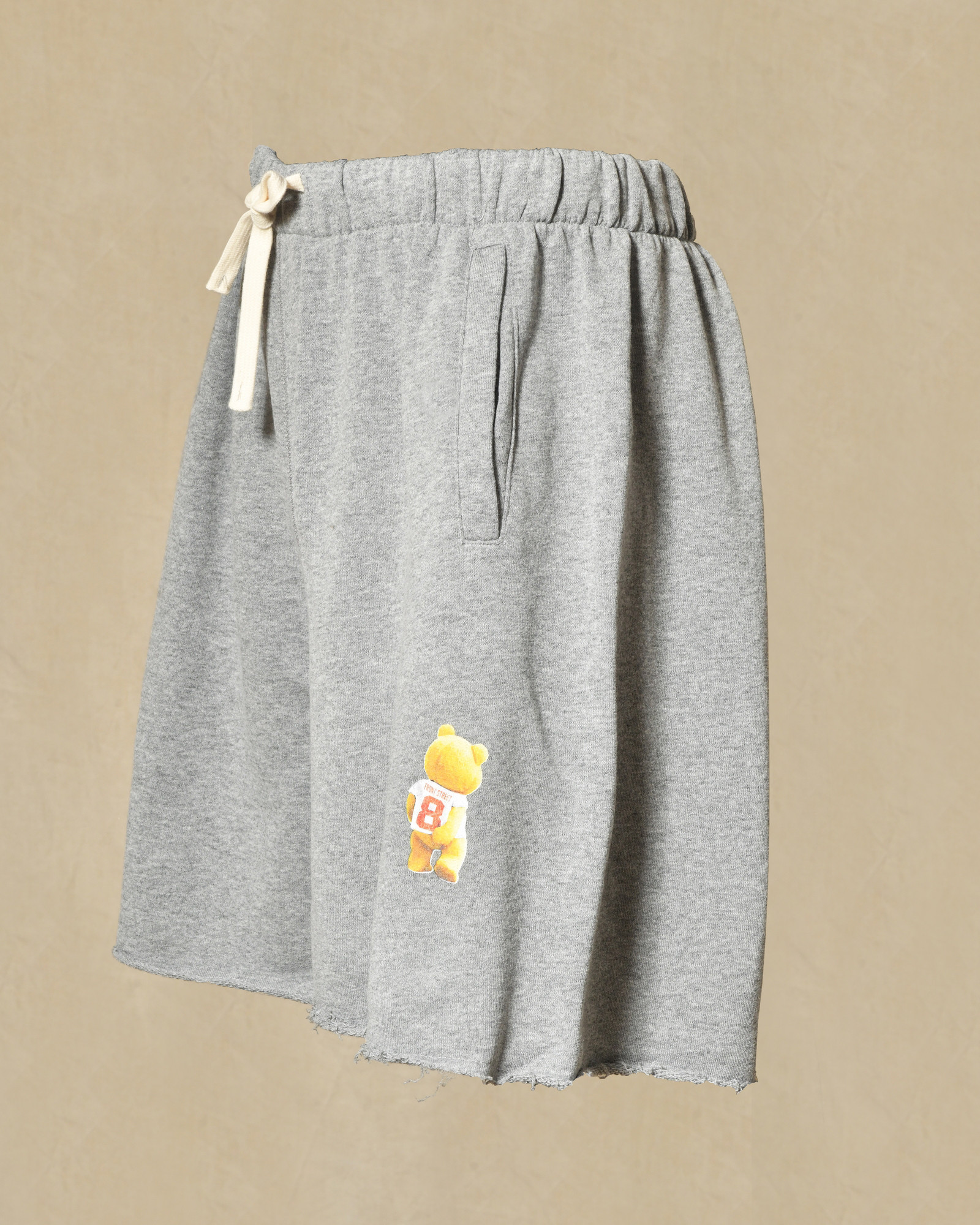 Short de survêtement gris Front Street