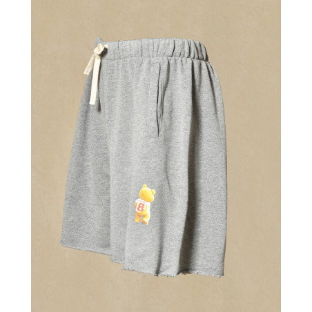 Short de survêtement gris Front Street