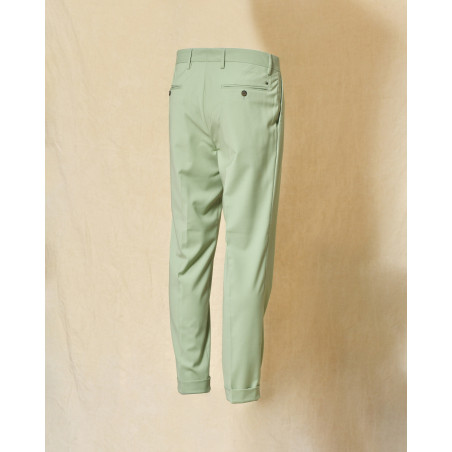 Pantalon à pinces vert Outfit