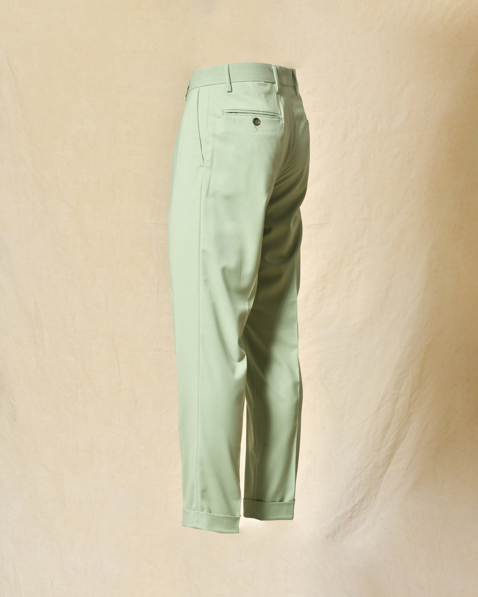 Pantalon à pinces vert Outfit