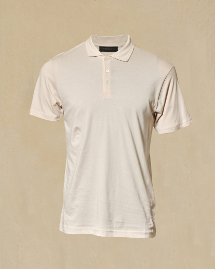 Polo en coton beige Outfit