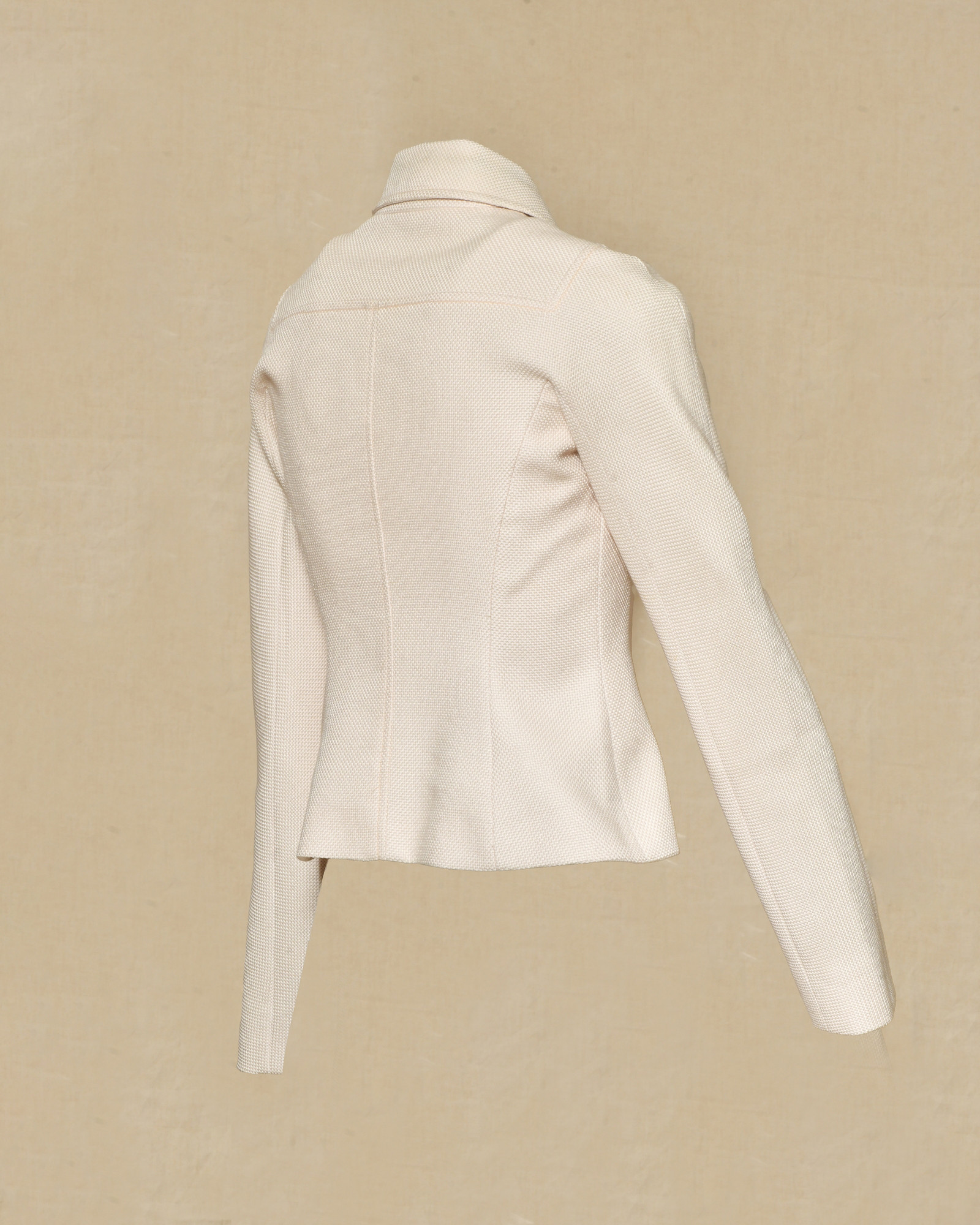 Veste ceinturée beige Valentino