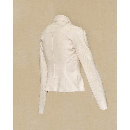 Veste ceinturée beige Valentino