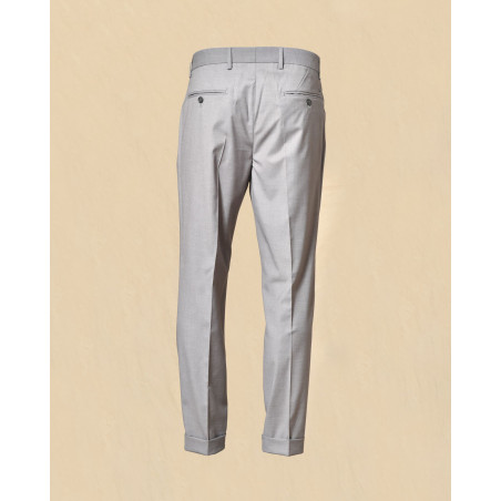 Pantalon à pinces gris Outfit