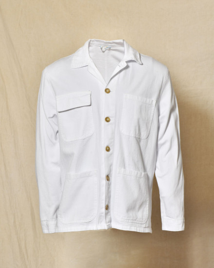 Veste en jean blanche Over-D