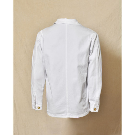 Veste en jean blanche Over-D