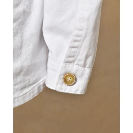 Veste en jean blanche Over-D