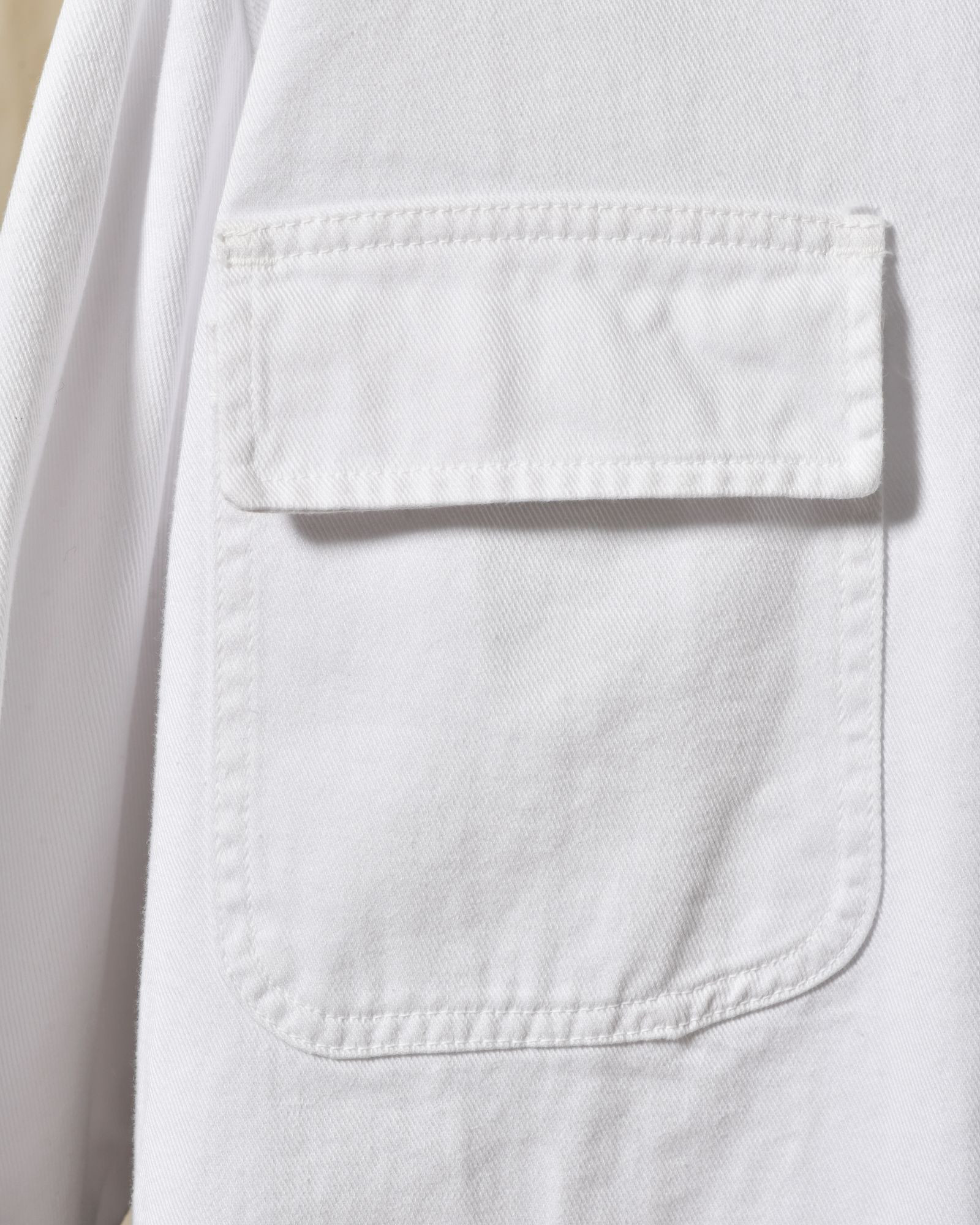Veste en jean blanche Over-D