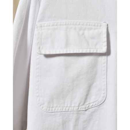 Veste en jean blanche Over-D