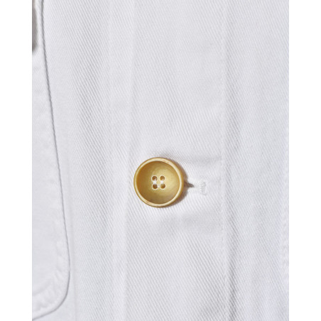 Veste en jean blanche Over-D