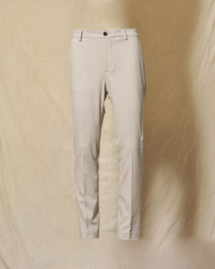 Pantalon slim beige Over-D