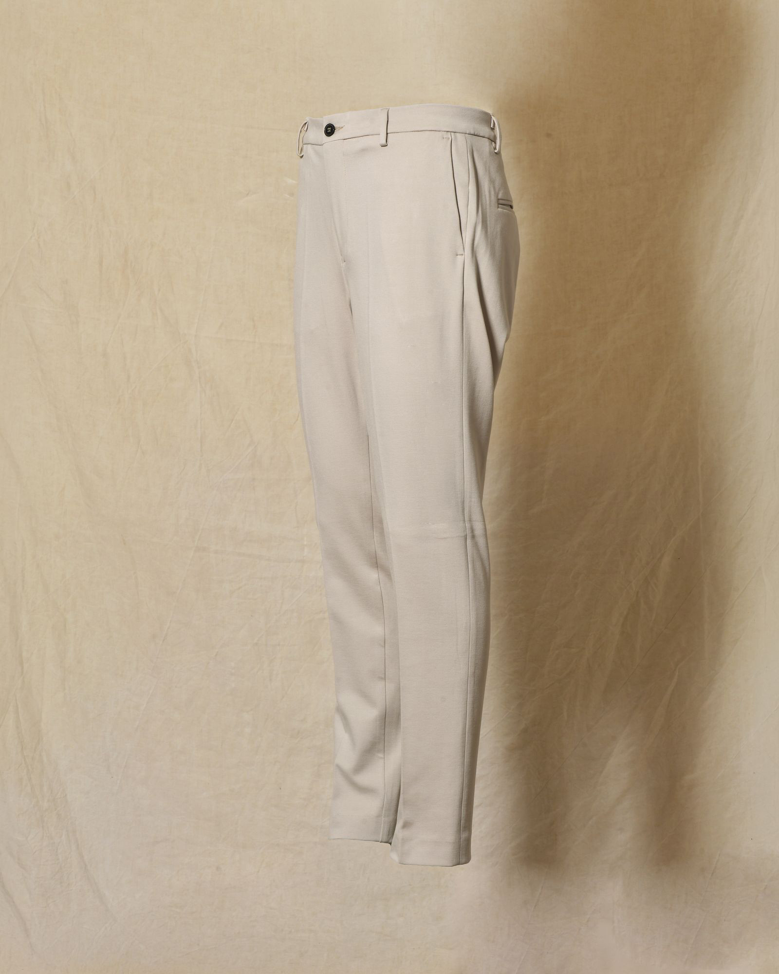 Pantalon slim beige Over-D