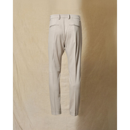 Pantalon slim beige Over-D