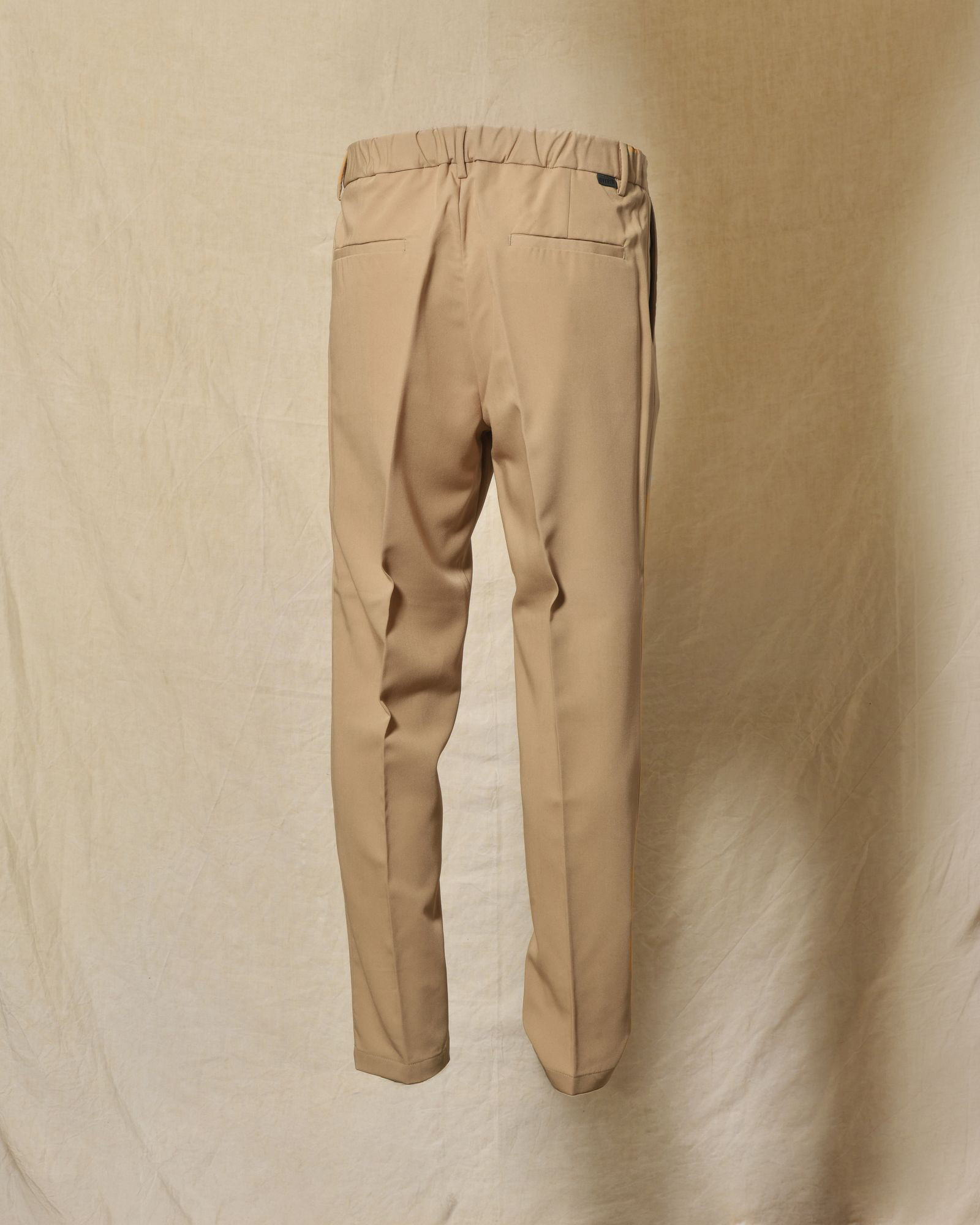 Pantalon chino camel à pinces Over-D