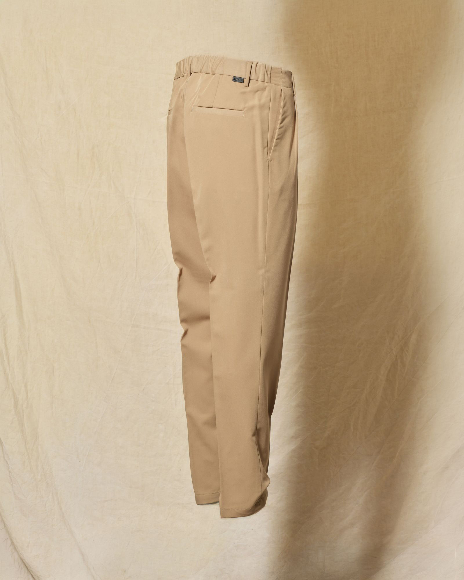 Pantalon chino camel à pinces Over-D