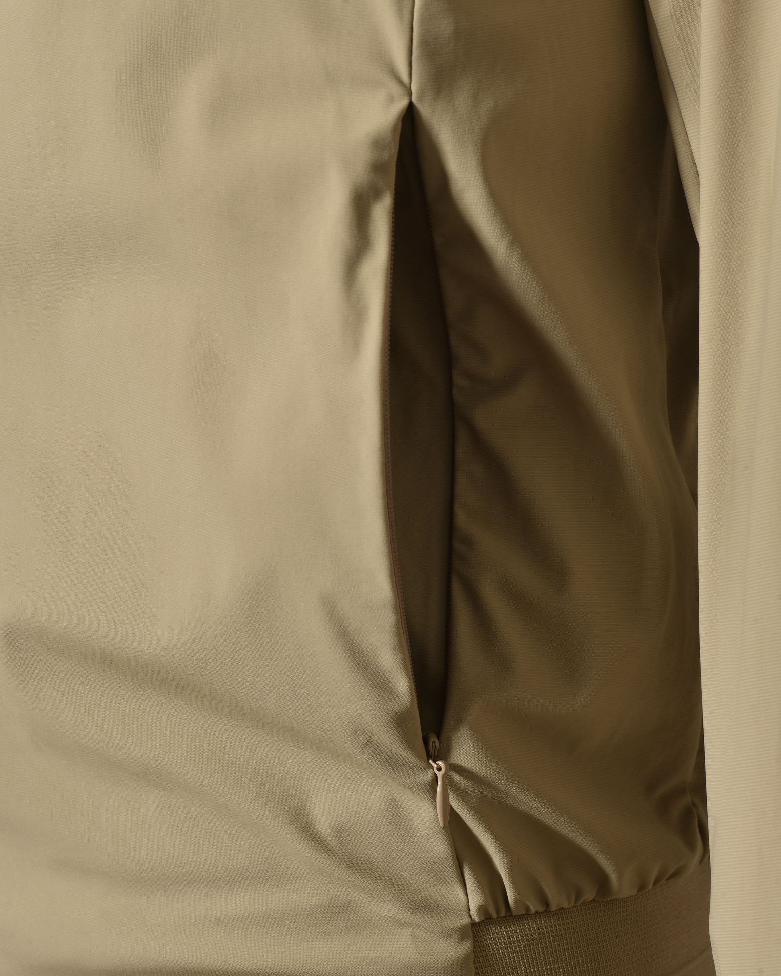 Veste bomber en nylon beige Over-D