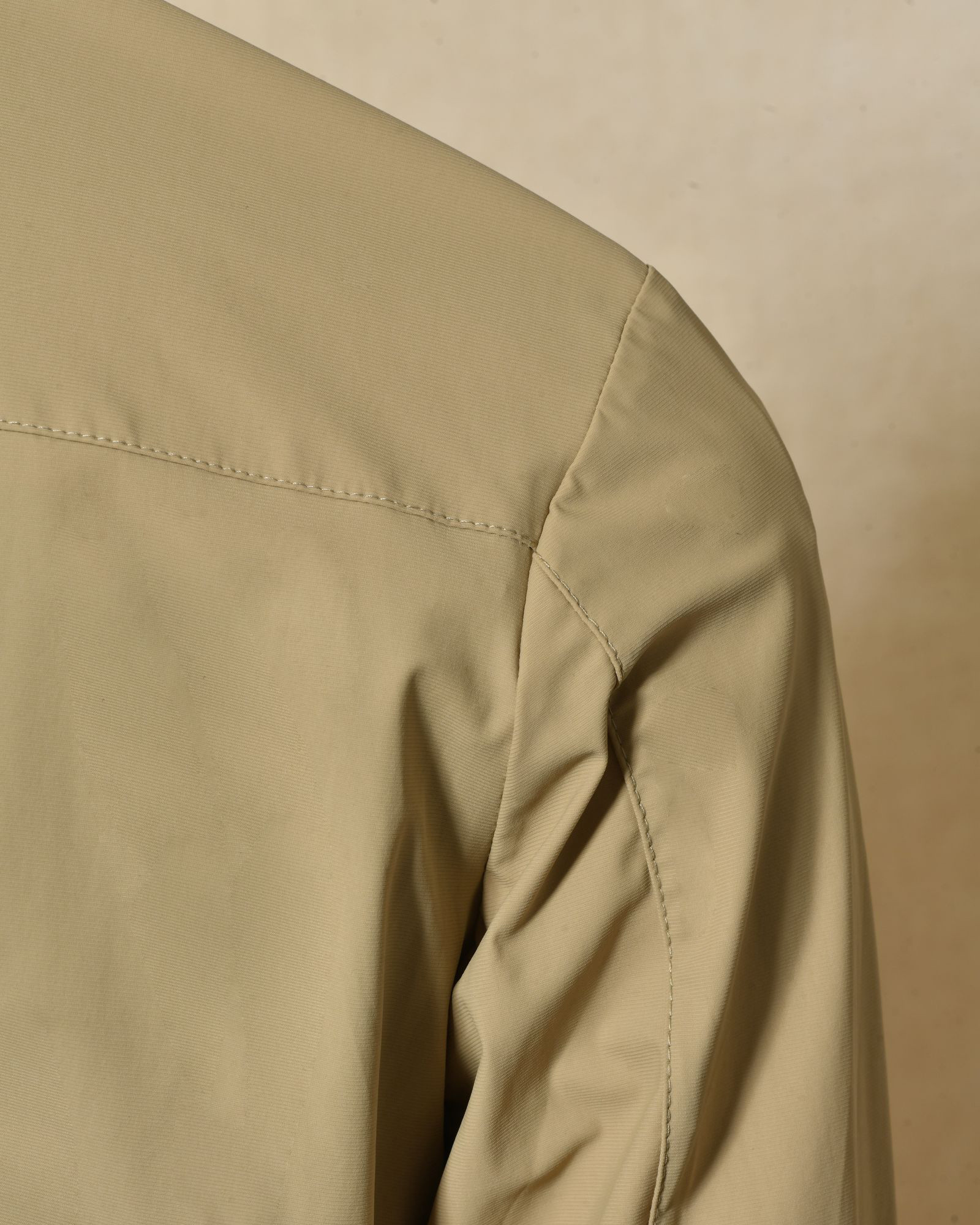 Veste bomber en nylon beige Over-D