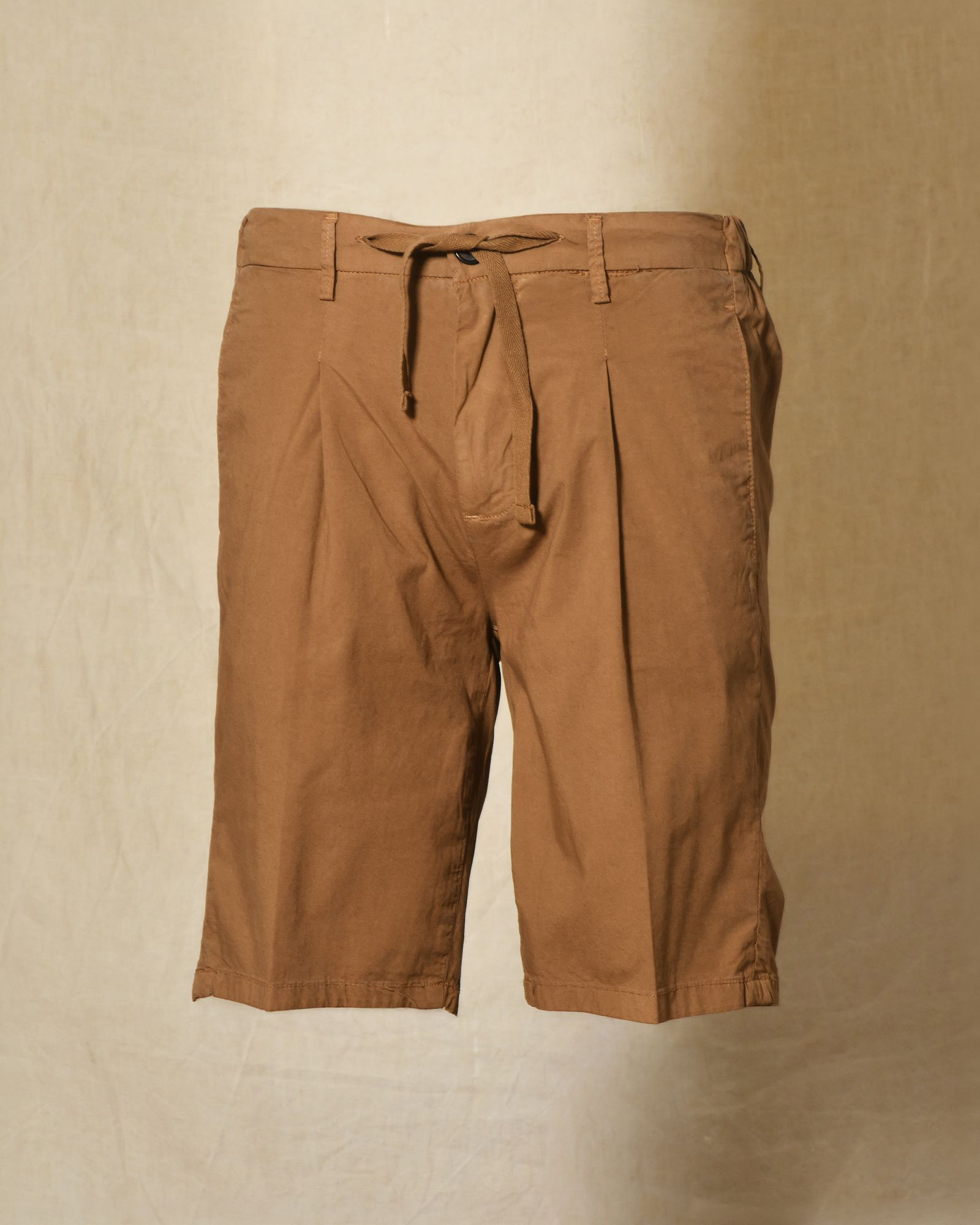 Short chino camel à taille ajustable Over-D
