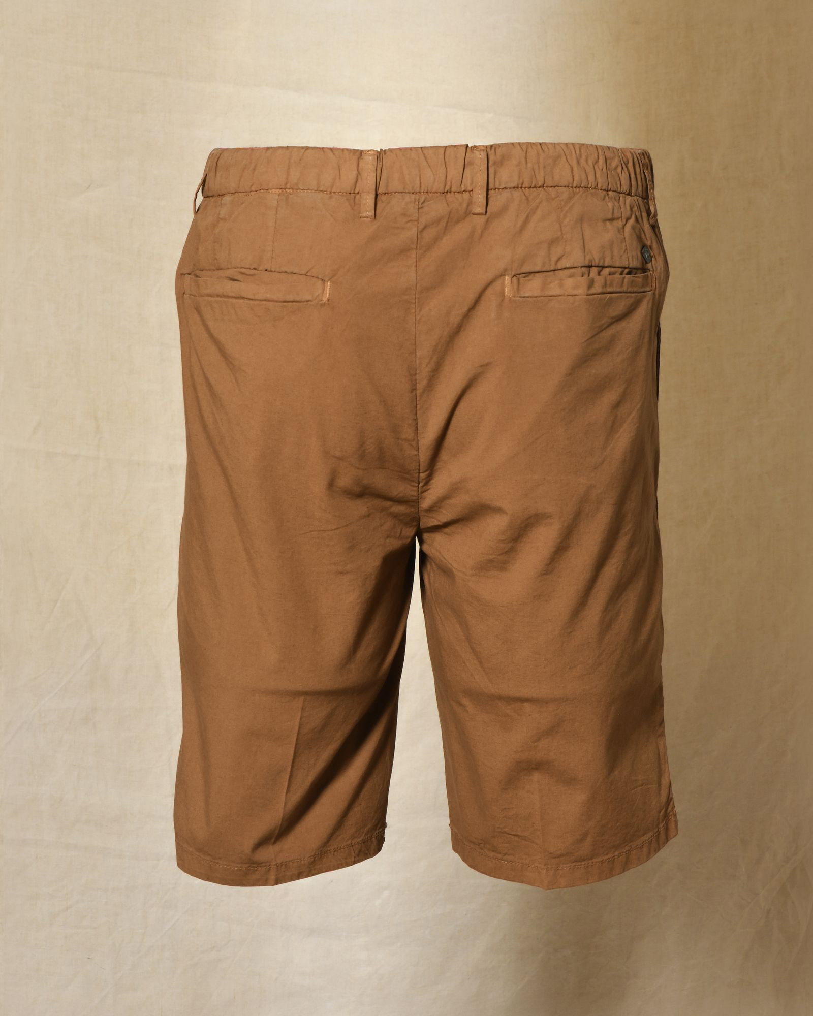 Short chino camel à taille ajustable Over-D