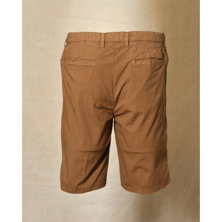 Short chino camel à taille ajustable Over-D