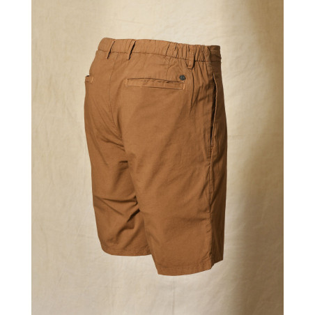 Short chino camel à taille ajustable Over-D