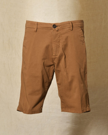 Short chino camel Over-D
