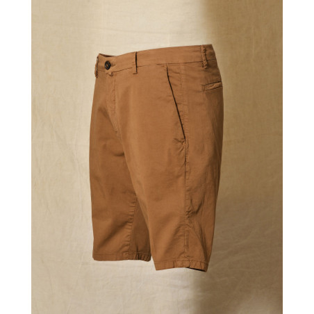 Short chino camel Over-D