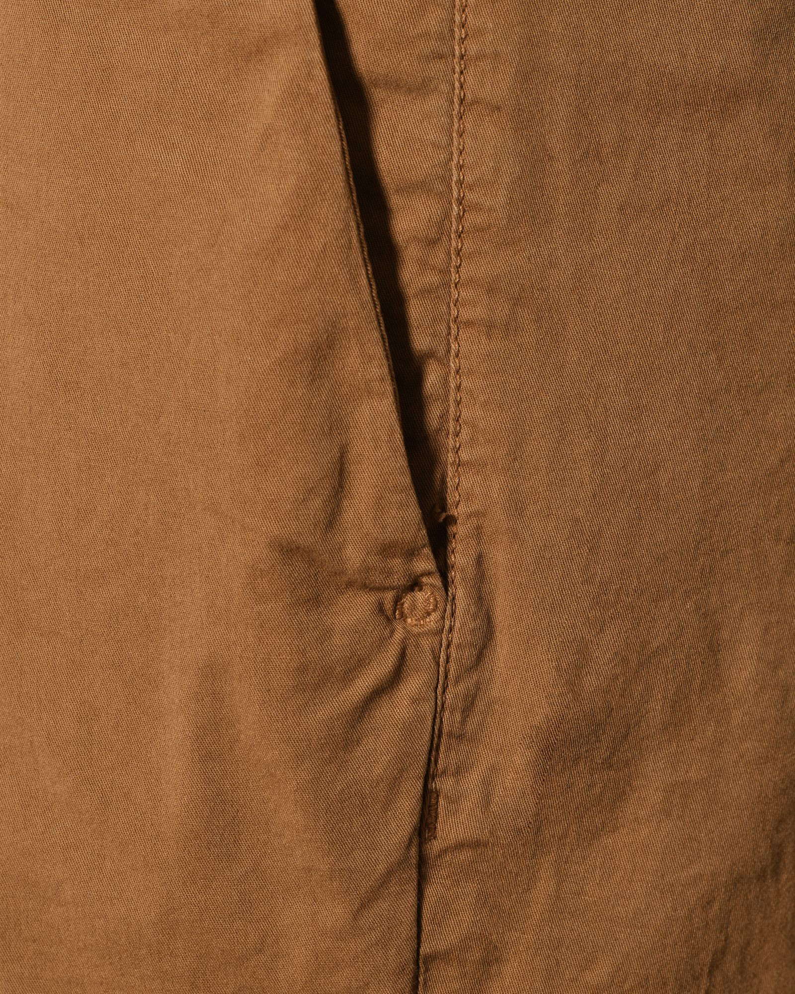 Short chino camel Over-D