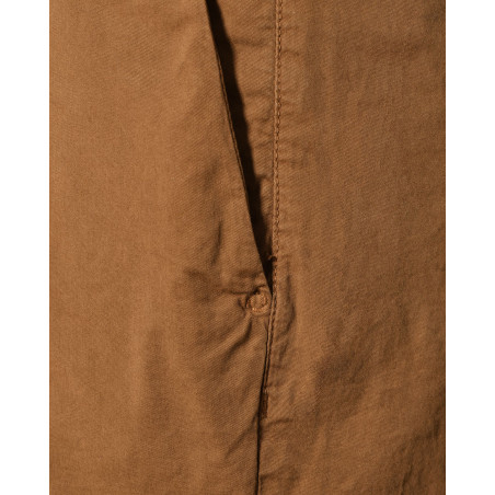 Short chino camel Over-D