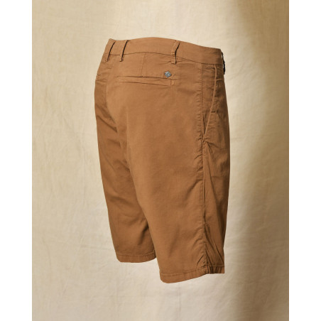 Short chino camel Over-D