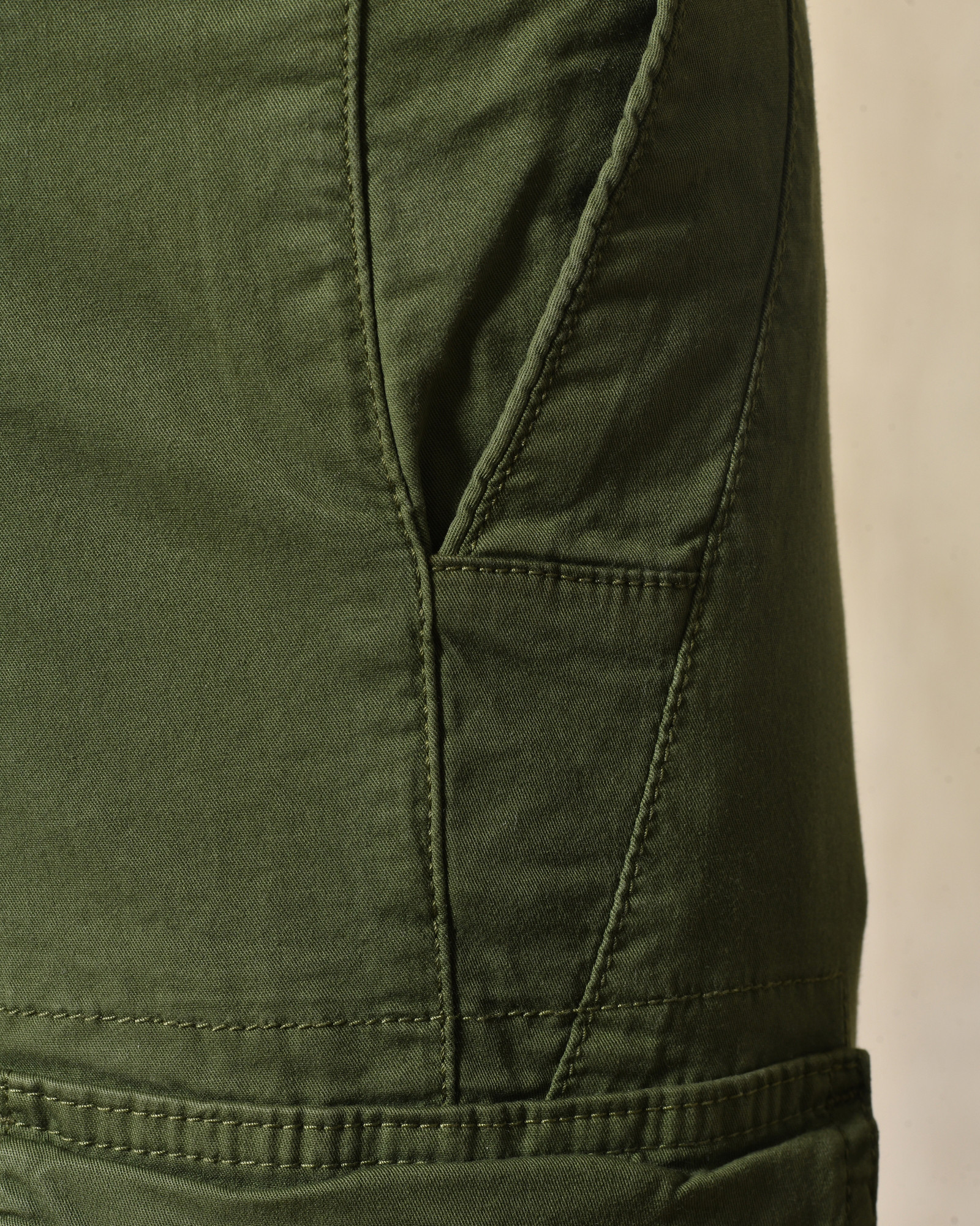 Pantalon cargo kaki Over-D
