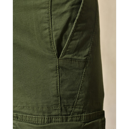 Pantalon cargo kaki Over-D