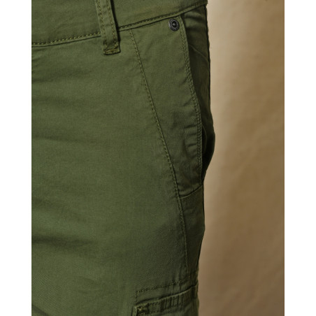 Pantalon cargo kaki Over-D