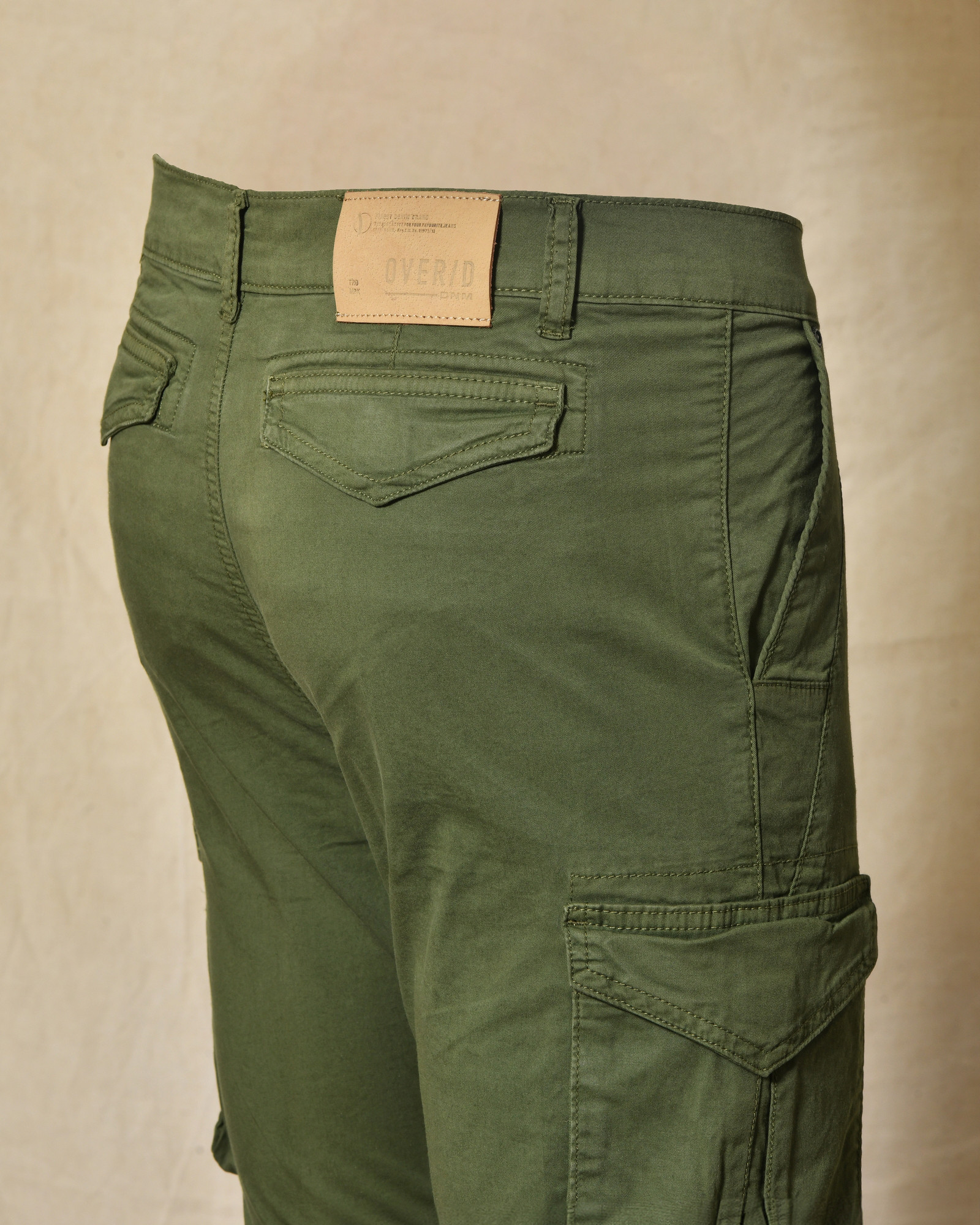 Pantalon cargo kaki Over-D