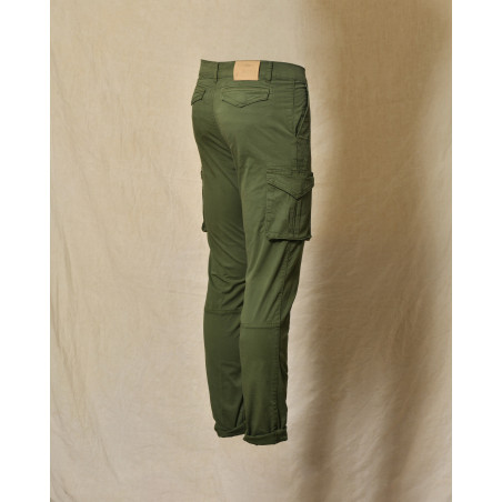 Pantalon cargo kaki Over-D