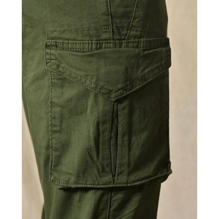 Pantalon cargo kaki Over-D