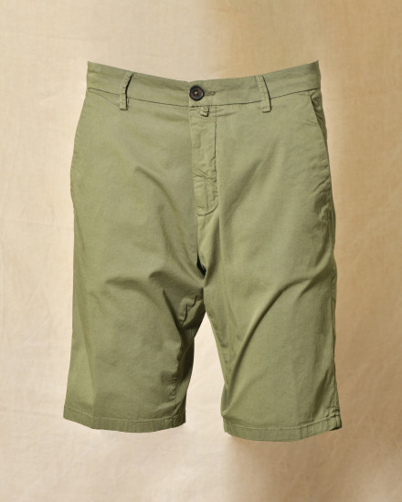 Short chino kaki Over-D
