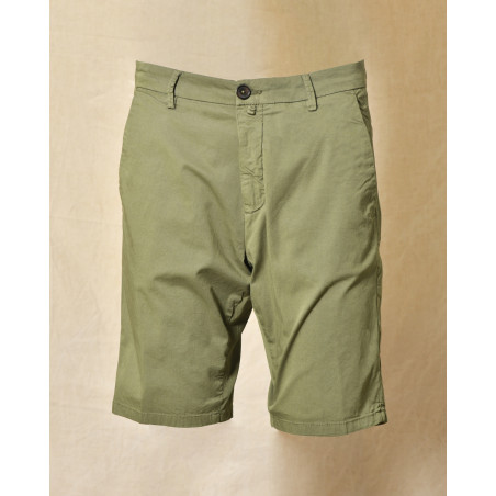 Short chino kaki Over-D