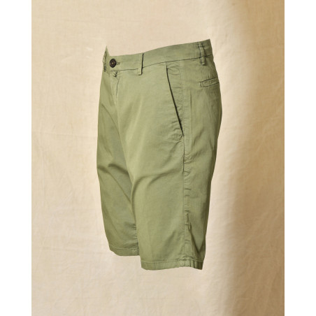 Short chino kaki Over-D