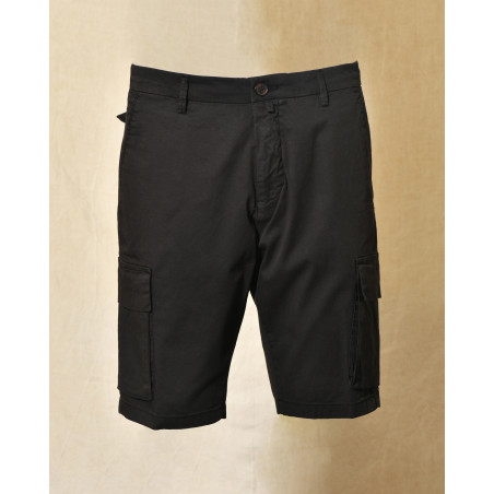 Short cargo noir Over-D