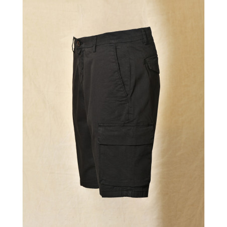 Short cargo noir Over-D