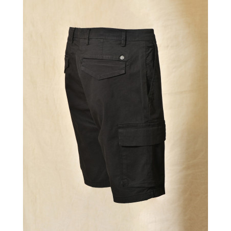 Short cargo noir Over-D