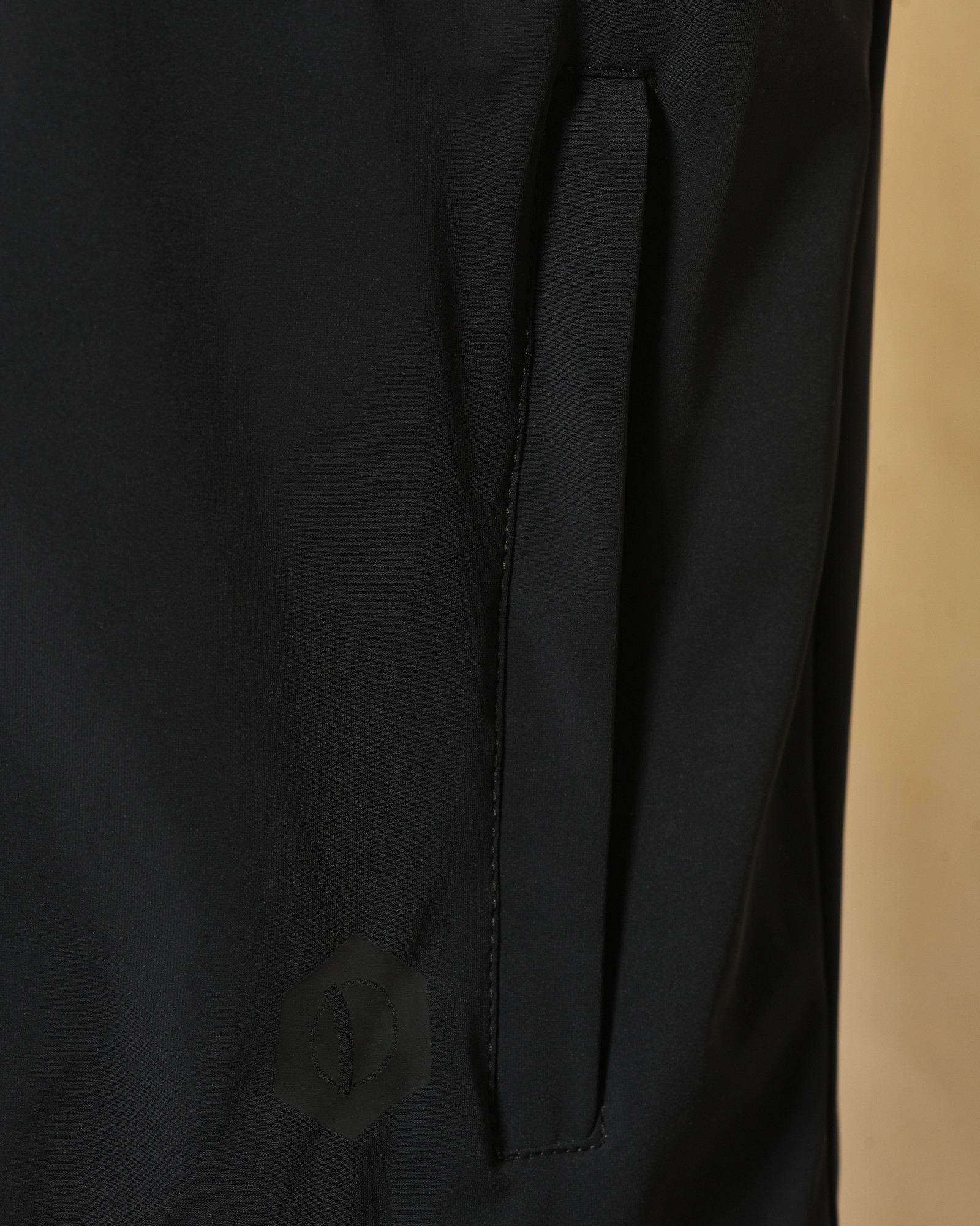 Veste coupe vent noir sans manche Over-D