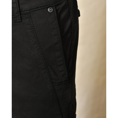 Pantalon cargo noir Over-D