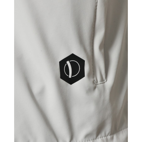 Veste coupe vent grise sans manche Over-D