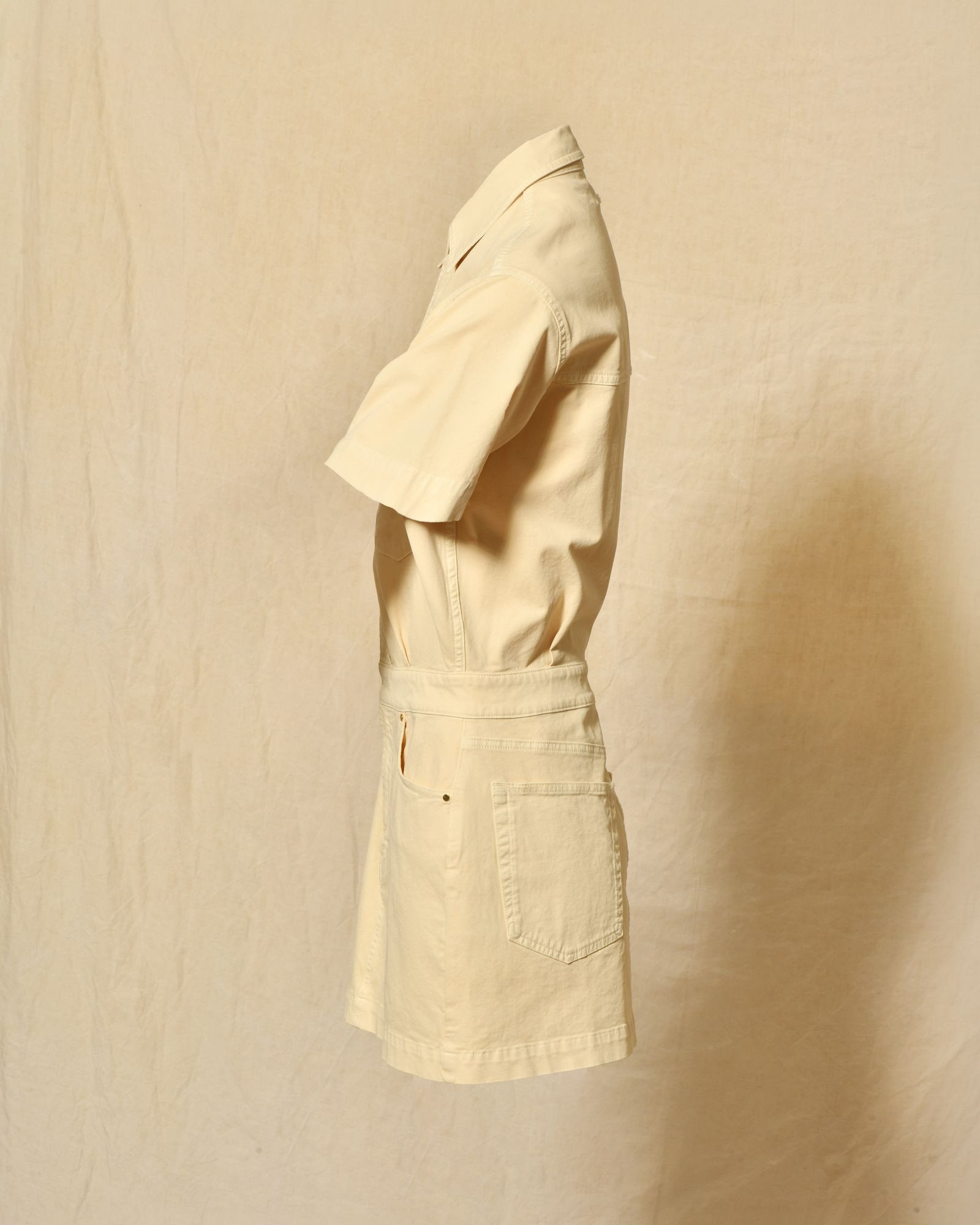 Robe en jean beige Lorena Antoniazzi