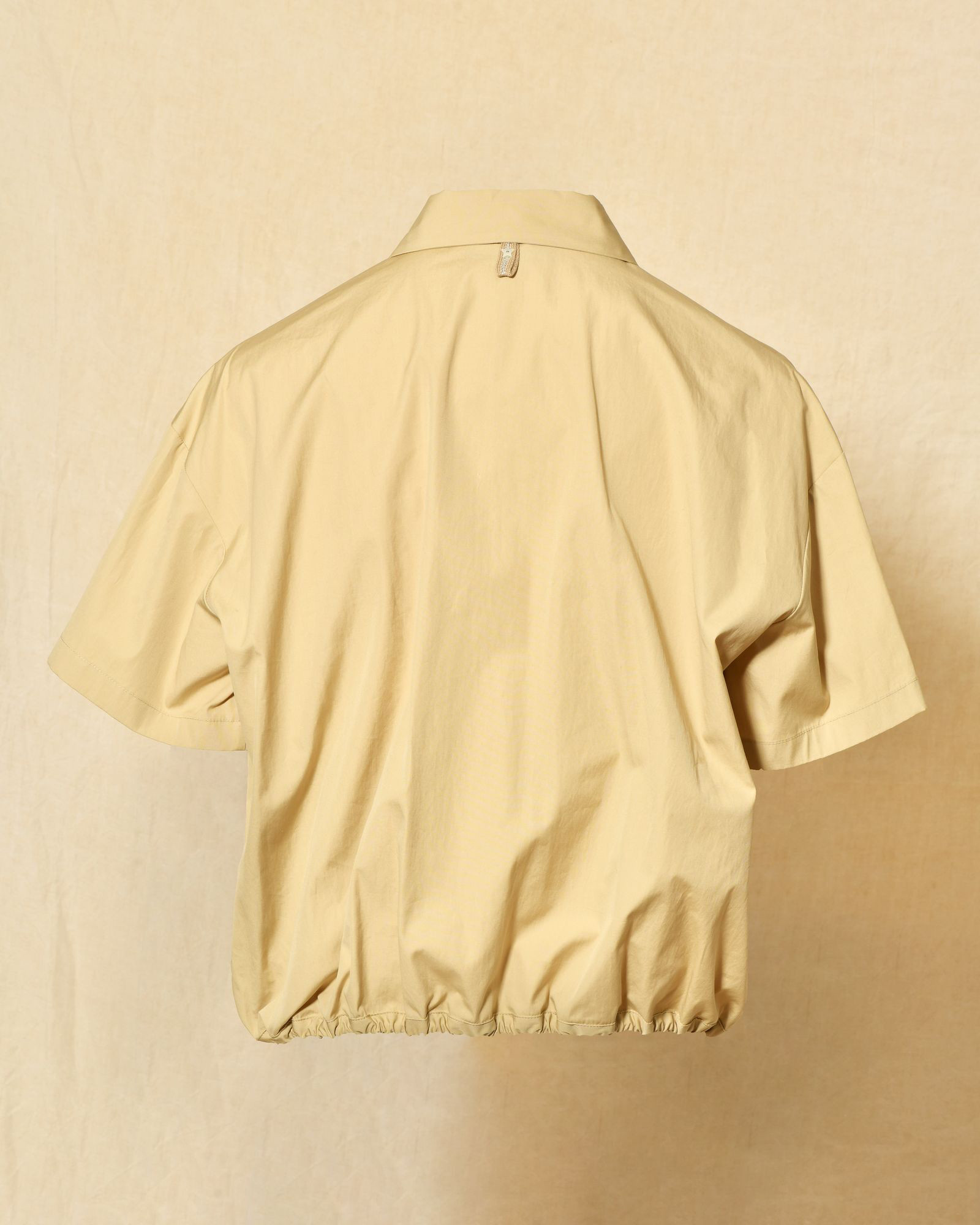 Chemise beige à taille resserrée Lorena Antoniazzi